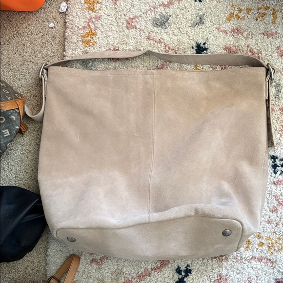 We The Free Tan Suede Tote - Picture 3 of 3